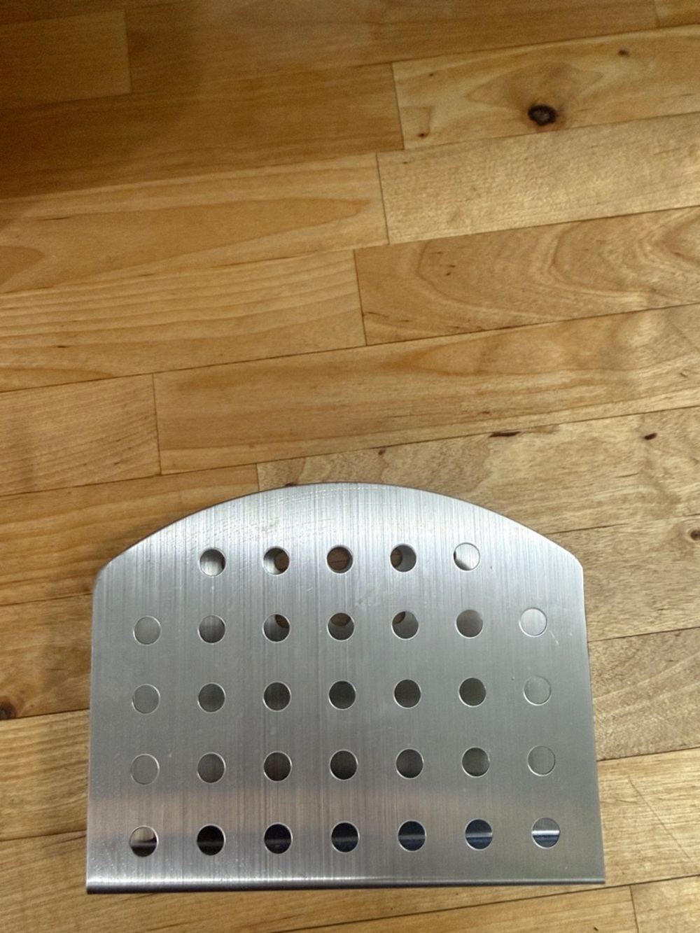 Mainstays Brushed Silver Perforated Metal napkin Holder